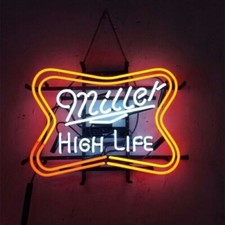 US STOCK Miller High Life Lite Beer 20