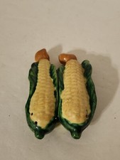 1950s corn cobs with silk “Double” salt and pepper shakers F 26 picture