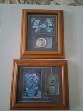 Set Of 2 Signed By Jody Bergsma Native American Pictures. Both Are 14x12 In... picture