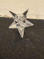 Rosenthal 9-Point Crystal Star Candlestick Holder from Germany picture