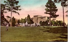 Forest Hills Hotel Augusta Georgia Golf Course- Albertype Hand-Colored Postcard picture