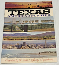 Texas America's Fun-Tier Vintage Brochure Booklet Presented Texas Highway Dept picture
