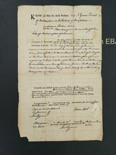 1808? antique LAND DEED northampton ma Gains BURT John Samuel WRIGHT 1828 picture