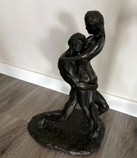 Vintage T. Holland Bronze Figurine Sculpture 1990 Limited Edition 407/700  picture