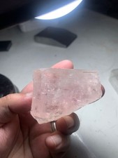 140 Grams Natural Morganite Crystal New year offer picture