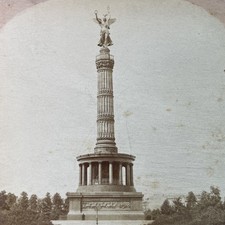 Victory Monument Berlin Stereoview Kilburn Brothers 1884 Germany Architecture picture