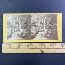 Ossipee Falls Stereoview New Hampshire 1870s Natural Landscape Scenic picture