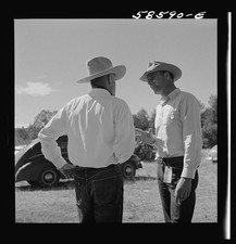 Photo:Wyola Montana 1941 Lyman Brewster Stockmen's Picnic and Barbecue picture