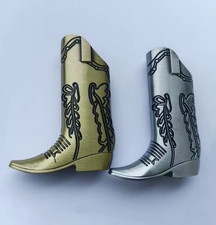 Metal Western Cowboy Boots Lighter Case  picture