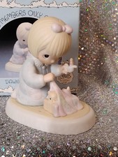 Precious Moments Dawn's Early Light 1983 Figurine Collector's Club PM-831 picture