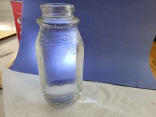 Vintage Oberweis Dairy 1/2 pint Milk Bottle, on the bottom mark Aurora,ILL picture
