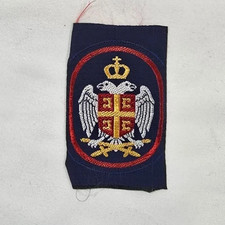 SERBIAN SERBS IN CROATIA RSK REPUBLIKA SRPSKA KRAJINA BERET PATCH -RARE SEE PICS picture