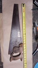 Vintage Henry Disston & Sons Hand Saw, Made in USA picture