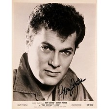 Tony Curtis 8x10 Photo Reprint Hollywood Actor Facsimile Autograph Wall Art picture