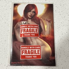 DEATHRAGE #6 - Shikarii Full n00d Mary Jane Firekiss Virgin Cosplay - NM combine picture