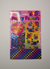 Vintage Lisa Frank Party Favors Sticker Set 12 Mini Perforated Sheets NOS picture