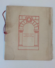 1911 Royal Arch Masons Menu Program Wilmington Delaware Grand Chapter picture