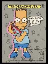 1990 Topps The Simpsons Sticker #2 BART SIMPSON picture