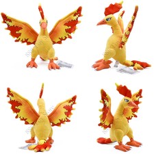 Pokémon Legendary Birds Plush Articuno, Moltres & Zapdos Stuffed Toy Gift picture