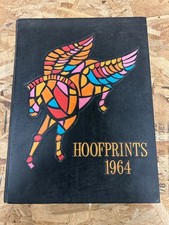 1964 MIRA COSTA HIGH SCHOOL 'HOOFPRINTS' YEARBOOK VINTAGE picture