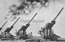 WW2 Picture Photo 120mm Gun M1 stratosphere heavy anti-aircraft 6000ft 8760 picture