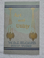 Original 1905 W. & J. Sloane “Art and Utility” Imperial Smyrna Rug Catalog picture