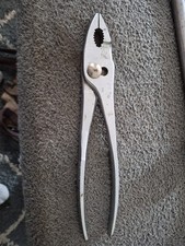 Vintage 10 inch Slip Joint Pliers Utica Tool Co. Model 7-10 High Quality picture