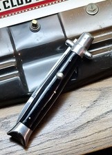 Vintage Valor #515L Japan Jumbo Pocket Knife Staletto Style w/ False Open Button picture