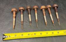 Ezra F. Bowman engraving carving tools antique lot 1889 patented chisels blades picture