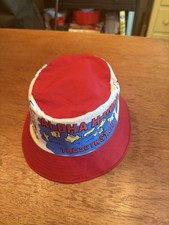 Vintage Aloha Hawaii 50th State Bucket Hat Size Medium 100% Cotton picture