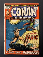 Conan The Barbarian #14 1972 KEY 1st App Elric Kulan Gath Cameo FN- 6.5 picture
