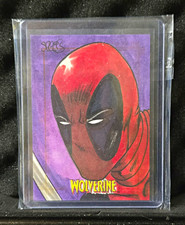 2008 Upper Deck Marvel Wolverine Sketch Deadpool Sketch Card picture