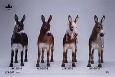 JXK 1/6 Resin Mule Animal Figures Collection Model Painted Toys Xmas Gift picture