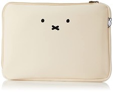 Miffy Face Natural Flat Pouch Zipper Cosmetic Travel Organizer Siffler 7114 33cm picture