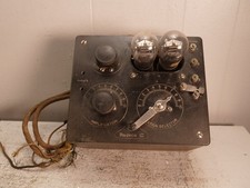 RCA Radiola III Type RI Antique Vacuum Tube Radio 1924 Black w/ Case Untested picture