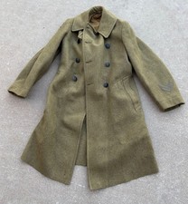 Orig. WWI Era. US ARMY, OVERCOAT, Eslie E. Godwin. Parry, Iowa, 71st Balloon Sqd picture