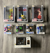Funko Pop Mixed Lot of 7 Scarlet Witch Loki Vision Wildcat Gamora Exclusive picture
