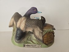 Vintage 1987,Jim Beam, Decanter , Ducks Unlimited , 50 TH Anniversary picture