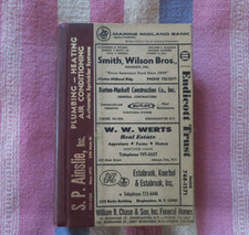Vintage 1971-72 Calkin-Kelly Suburban Directory Phone Book Binghamton New York picture