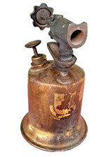 Vintage Antique Blow Torch The Turner Brass Works Sycamore IL untested, display? picture