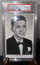 Frank Sinatra ~ Signed Autographed 1940's Postcard Photograph ~ PSA DNA Encased picture