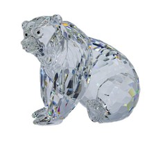 Swarovski Crystal Figurine, Grizzly, Bear (243880) 3
