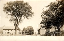 Plymouth Notch VT Street Scene c1907 Real Photo Postcard bhn picture