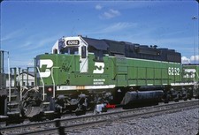 PK Burlington Northern 6252 - Original Slide - Tacoma, WA picture