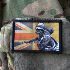 British Redcoat Morale Patch Zulu Tactical Military Army Badge Hook Flag picture