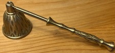Renaissance Hammered Brass Biedermann & Sons Candle Snuffer picture