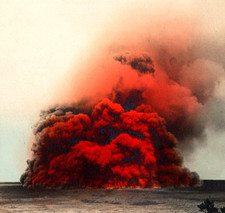 Vintage RPPC Postcard Kīlauea Volcano HI 1924 Eruption Hand Tint Halemaʻumaʻu picture