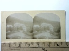 The Flume House White Mountains NH Stereoview American Stereoscopic Co. 1860s picture