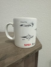 1980’s NASA Worn Ames Research Center Corporate Coffee Mug Coloroll U-2 X29 QSRA picture