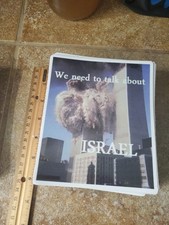 Free America From Israel Sticker Anti Netanyahu Sept 11th TRUTH 5 Year Warranty  picture